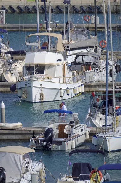 Italien Sizilien Mittelmeer Marina Ragusa Provinz Ragusa Juli 2021 Menschen — Stockfoto