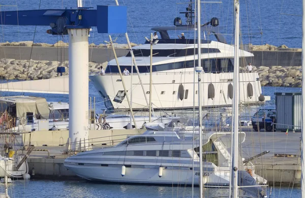 Italien Sicilien Medelhavet Marina Ragusa Ragusaprovinsen Juli 2021 Utsikt Över — Stockfoto