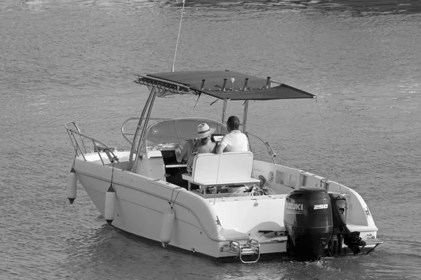 Italie Sicile Méditerranée Marina Ragusa Province Raguse Août 2021 Couple — Photo