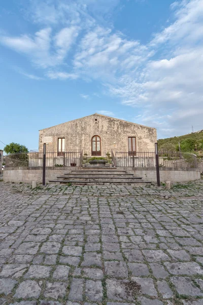 Italie Sicile Province Raguse Campagne Élégante Ferme Privée Vue Sur — Photo