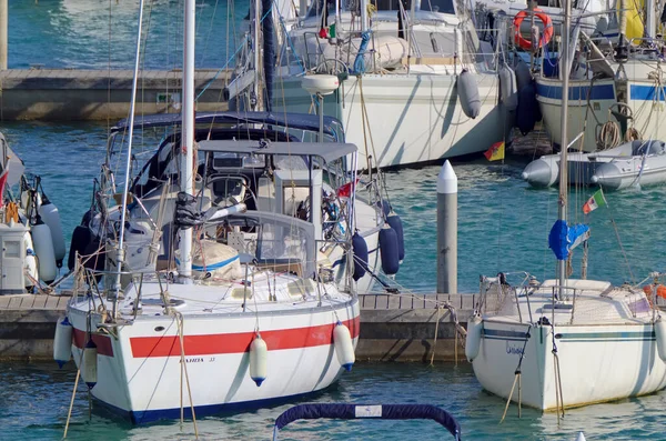 Италия Сицилия Средиземное Море Marina Ragusa Ragusa Province Августа 2021 — стоковое фото