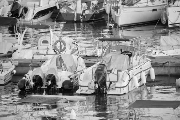 Italie Sicile Méditerranée Marina Ragusa Province Raguse Août 2021 Bateaux — Photo