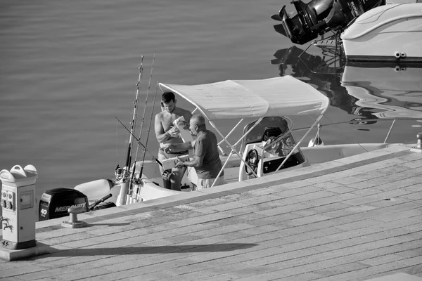 Itália Sicília Mar Mediterrâneo Marina Ragusa Província Ragusa Setembro 2021 — Fotografia de Stock