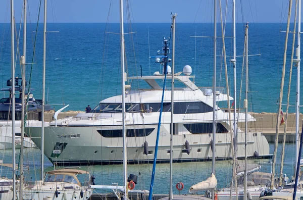 Italien Sizilien Mittelmeer Marina Ragusa Provinz Ragusa September 2021 Blick — Stockfoto