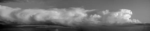 Italia Sicilia Mar Mediterraneo Nuvole Tempestose Sul Canale Sicilia Inverno — Foto Stock
