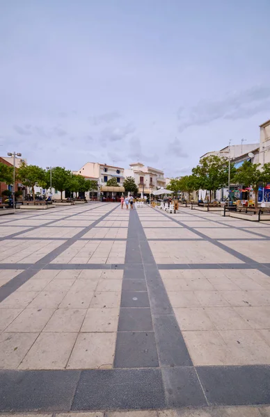 Olaszország Szicília Földközi Tenger Marina Ragusa Ragusa Tartomány Emberek Épületek — Stock Fotó