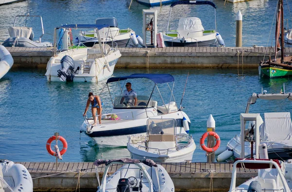 Itália Sicília Mar Mediterrâneo Marina Ragusa Província Ragusa Setembro 2021 — Fotografia de Stock