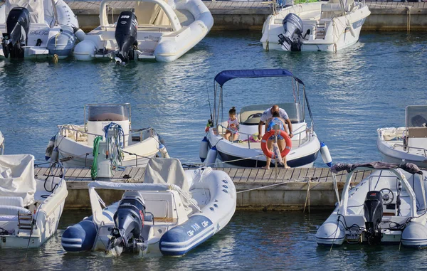 Itália Sicília Mar Mediterrâneo Marina Ragusa Província Ragusa Setembro 2021 — Fotografia de Stock