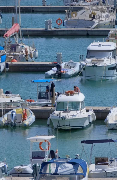 Itália Sicília Mar Mediterrâneo Marina Ragusa Província Ragusa Setembro 2021 — Fotografia de Stock