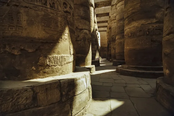 Karnak Tapınağı yıkıldı — Stok fotoğraf