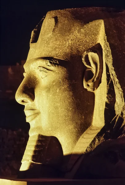 Luxor Tempel bei Nacht — Stockfoto