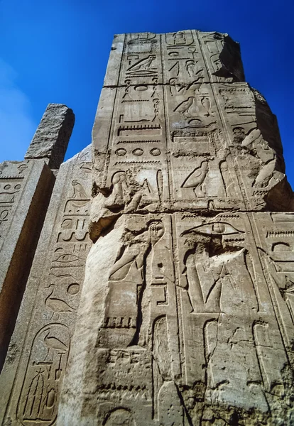 Ruínas do templo de Karnak — Fotografia de Stock