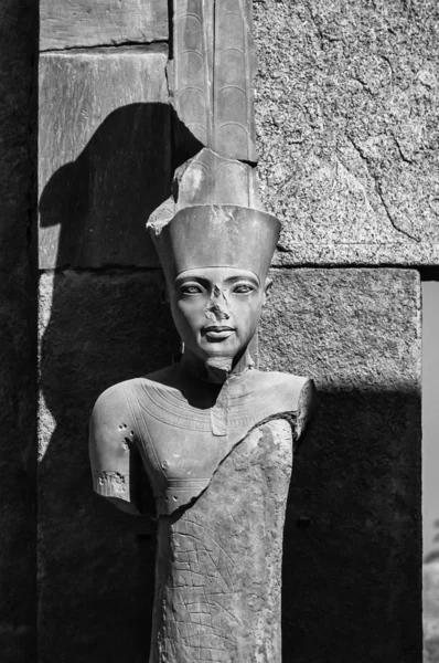 Karnak Tapınağı yıkıldı — Stok fotoğraf