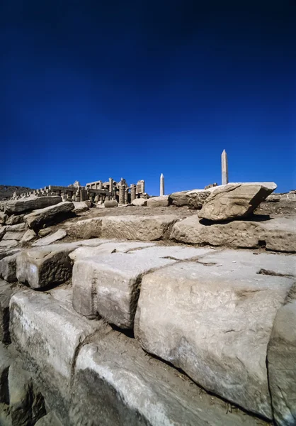 Карнакские руины — стоковое фото