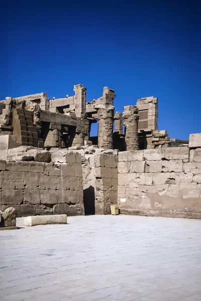 Karnak Tapınağı yıkıldı — Stok fotoğraf