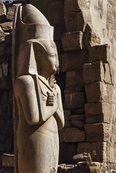 Karnak templom romjai — Stock Fotó