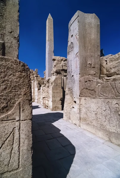 Karnak Temple ruins — Stock Photo, Image