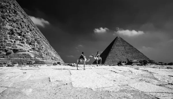 Vista das Pirâmides — Fotografia de Stock