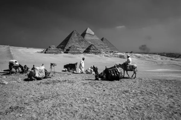 View of the Pyramids — Stock Photo, Image