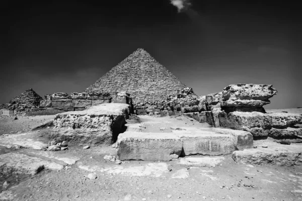 Cairo, Micherino Pyramid — Stock Photo, Image