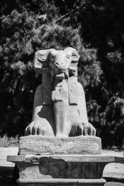Luxor, karnak templet ruinerna — Stockfoto