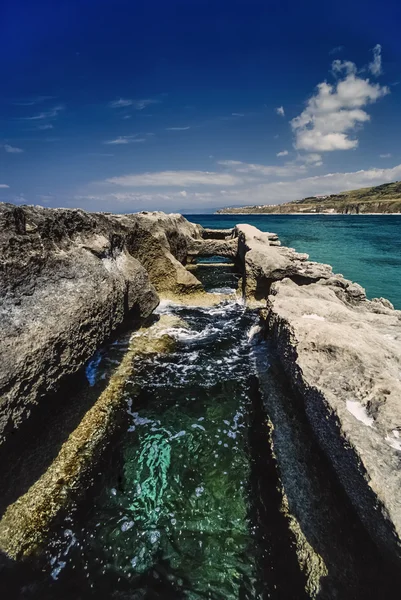 Italien, Kalabrien, Tyrrenska havet, briatico — Stockfoto