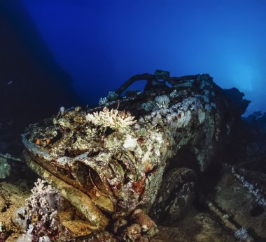 Blue Bell'de batık, basık araba