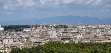 İtalya, Roma, şehrin panoramik manzarası