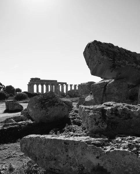 Italia, Sicilia, Selinunte — Fotografie, imagine de stoc