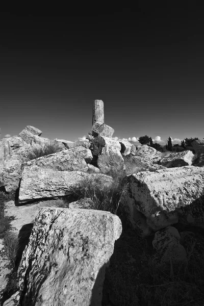 Italien, sizilien, selinunte — Stockfoto