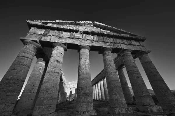 İtalya, Sicilya, Segesta, Yunan Tapınağı — Stok fotoğraf