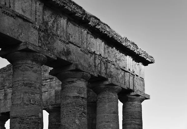 Italien, Sicilien, Segesta, Greklands tempel — Stockfoto