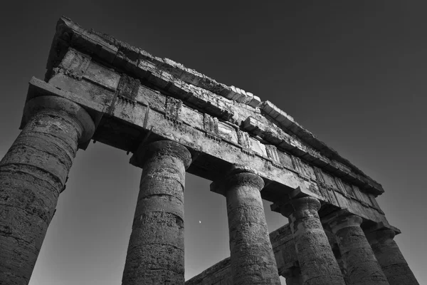 İtalya, Sicilya, Segesta, Yunan Tapınağı — Stok fotoğraf