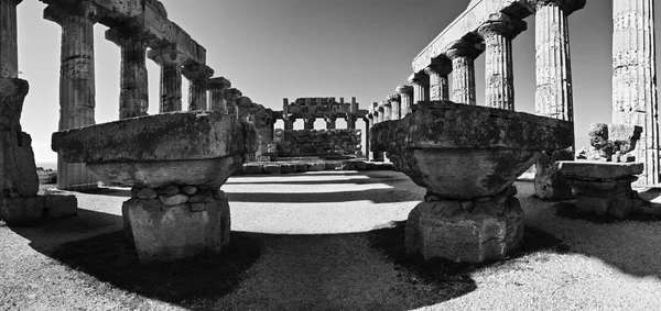 イタリア、シチリア島、セリヌンテ — ストック写真