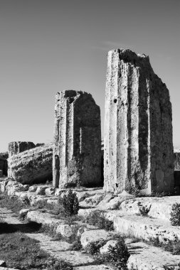Yunan Hera'nın Tapınak sütunları (409 M.ö.)