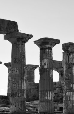 Yunan Hera'nın Tapınak sütunları (409 M.ö.)