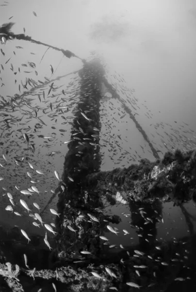 Sunken ship wreck — Stock Photo, Image