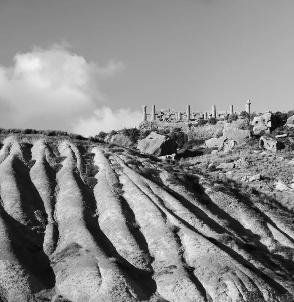 Dönemi tapınak (Giunone Lacinia) — Stok fotoğraf