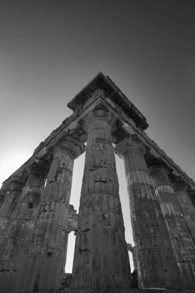 Templo griego de Hera (409 a.C. .) — Foto de Stock