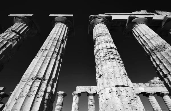 Greek Hera Temple (409 b.C.) — Stock Photo, Image