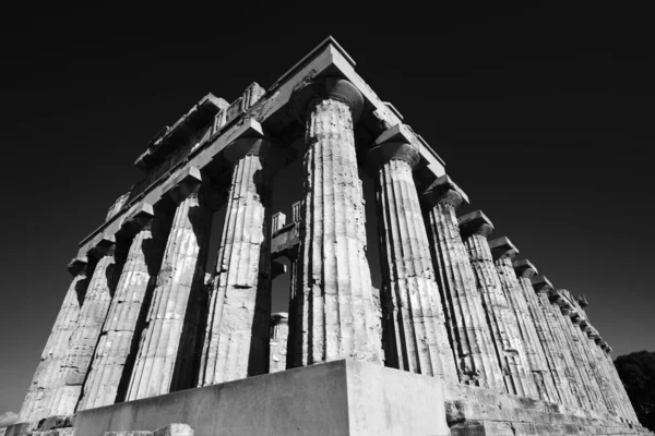 Templo griego de Hera (409 a.C. .) — Foto de Stock