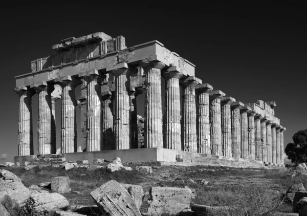 Greek Hera Temple (409 b.C.) — Stock Photo, Image