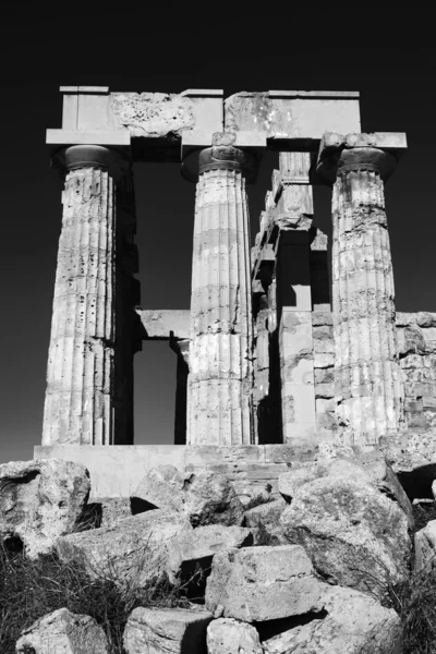 Greek Hera Temple (409 b.C.) — Stock Photo, Image