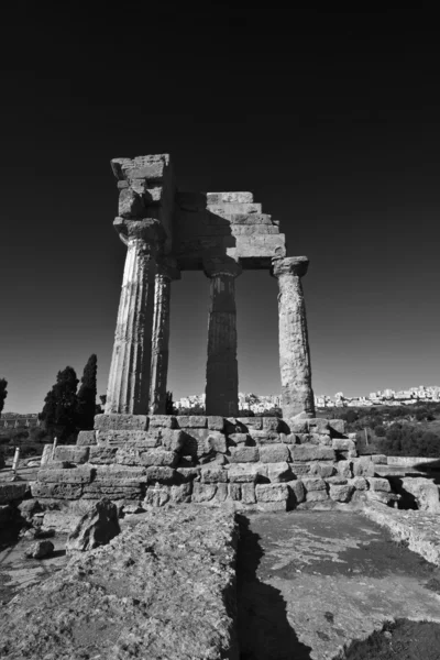 Templo de Castore y Polluce (Templo de Hera ) — Foto de Stock