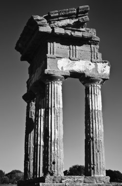 Yunan tapınakları Vadisi, Castore ve Polluce Tapınağı