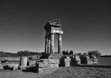 Yunan tapınakları Vadisi, Castore ve Polluce Tapınağı