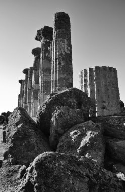 Herkül Tapınağı sütunlar