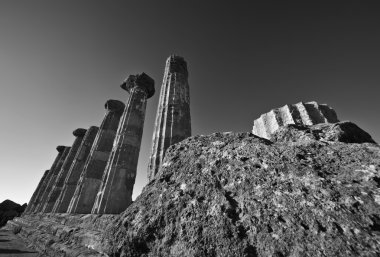 Herkül Tapınağı sütunlar