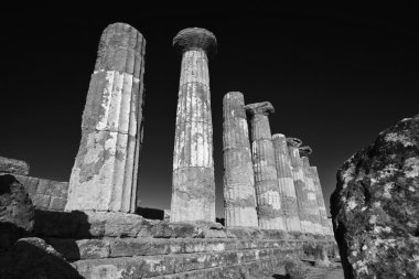 Herkül Tapınağı sütunlar