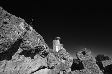 Herkül Tapınağı sütunlar